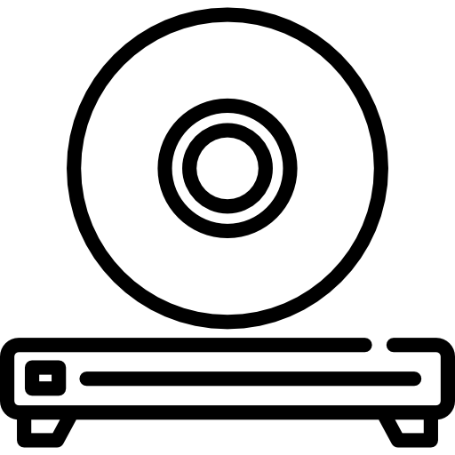 reproductor de dvd Special Lineal icono