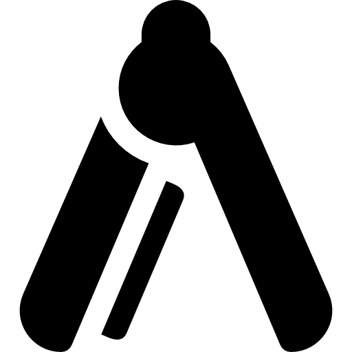 haarglätter Basic Rounded Filled icon