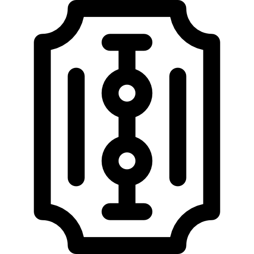 면도칼 Basic Rounded Lineal icon