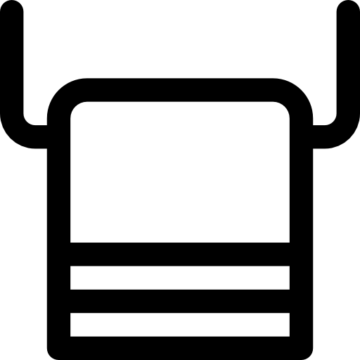 toalla Basic Rounded Lineal icono