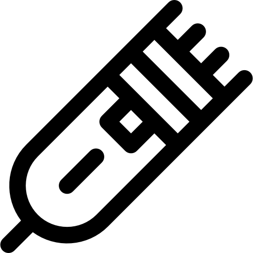 전기 면도기 Basic Rounded Lineal icon