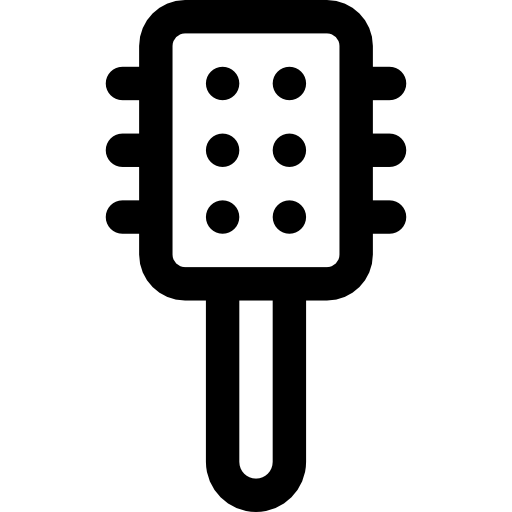 Hair brush Basic Rounded Lineal icon