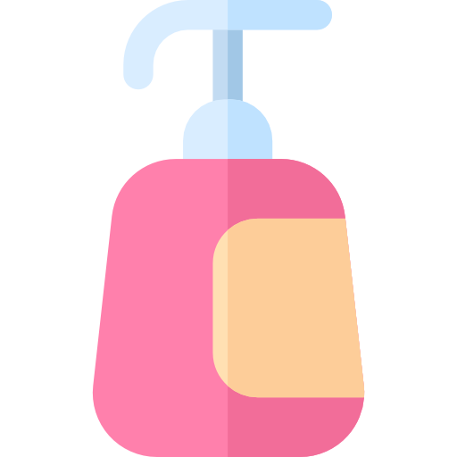 shampooing Basic Rounded Flat Icône