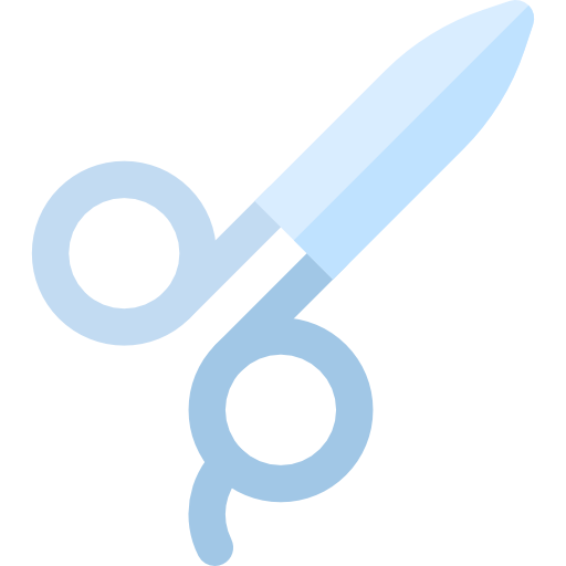 Scissors Basic Rounded Flat icon
