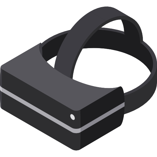 virtuele realiteit Isometric Flat icoon