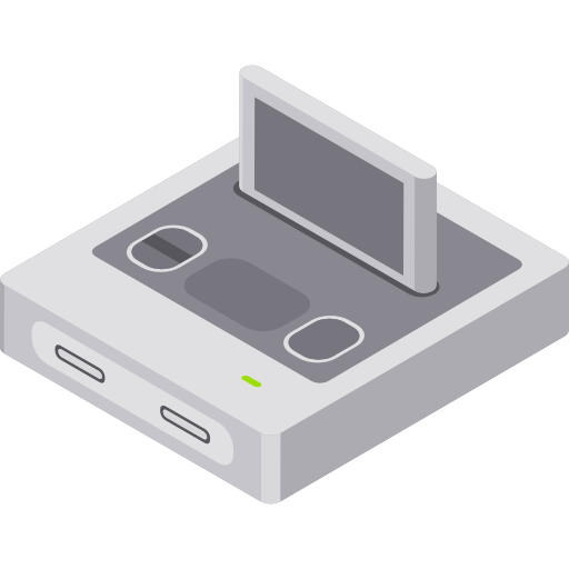 konsola do gier Isometric Flat ikona