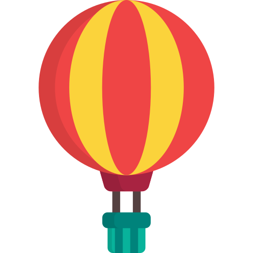 balão de ar quente Special Flat Ícone