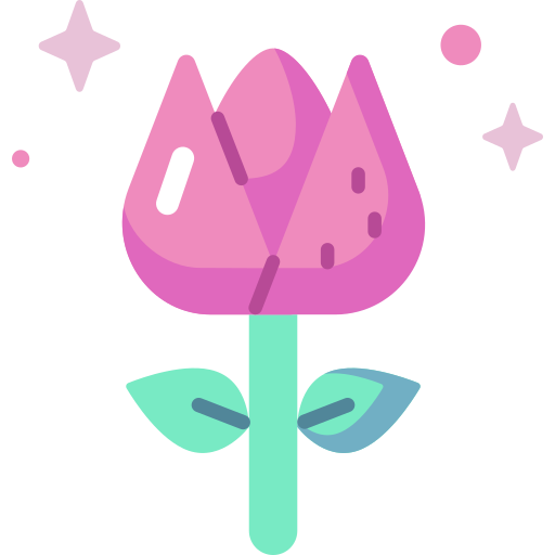 Цветок Special Candy Flat иконка
