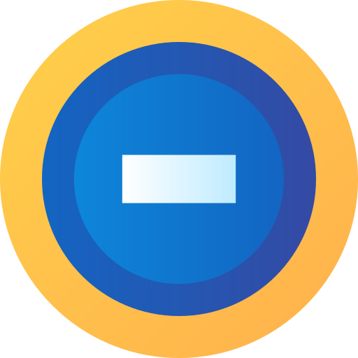 전자 Flat Circular Gradient icon