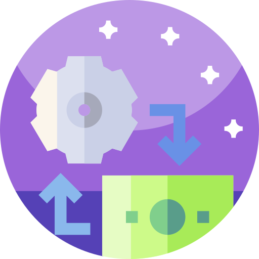 交換 Geometric Flat Circular Flat icon