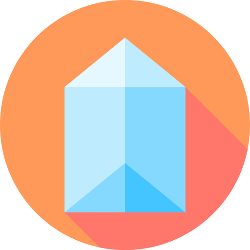 prisma Flat Circular Flat icoon