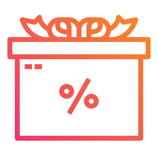 pudełko na prezent Mangsaabguru Lineal Gradient ikona