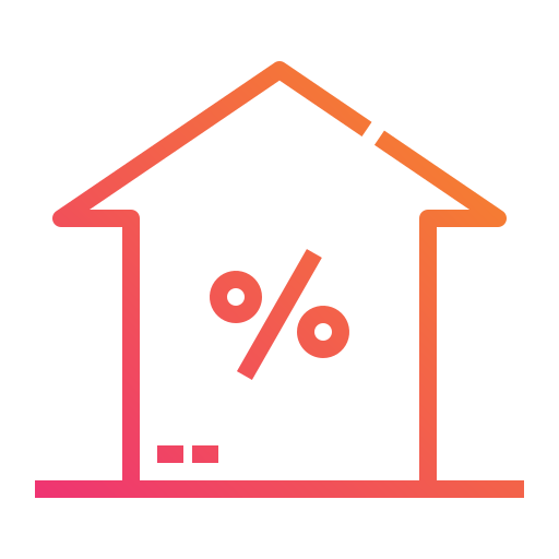 immobilier Mangsaabguru Lineal Gradient Icône