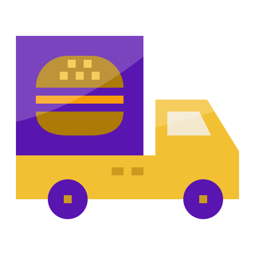 Food delivery Mangsaabguru Flat icon