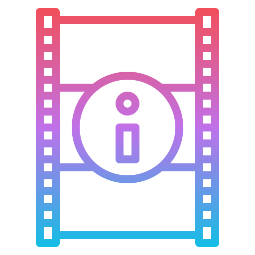 정보 Iconixar Gradient icon