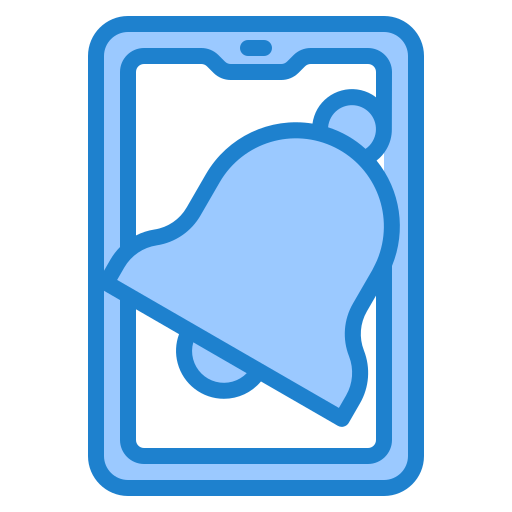 스마트 폰 srip Blue icon