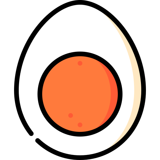 huevo duro Special Lineal color icono