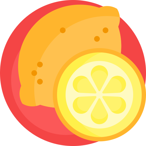 柑橘類 Detailed Flat Circular Flat icon