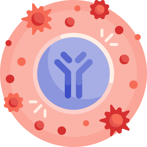 Antibody Detailed Flat Circular Flat icon
