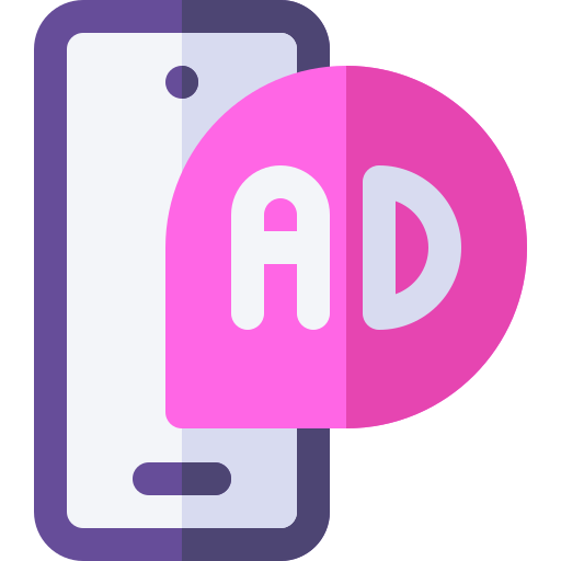 el marketing móvil Basic Rounded Flat icono