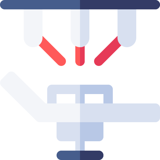 roboterchirurgie Basic Rounded Flat icon
