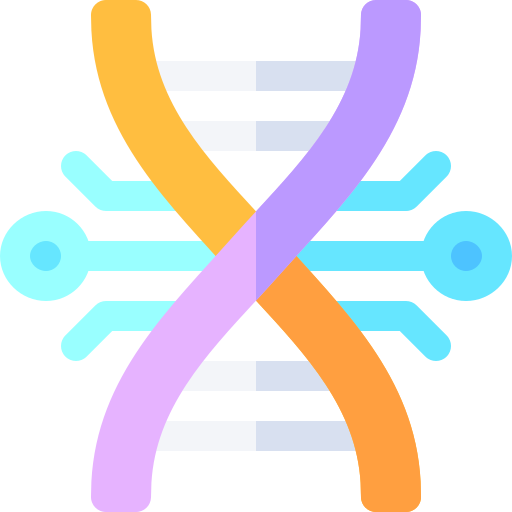 genetica Basic Rounded Flat icoon