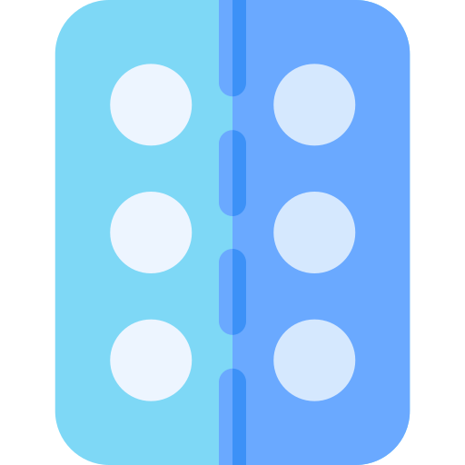 Pills Basic Rounded Flat icon