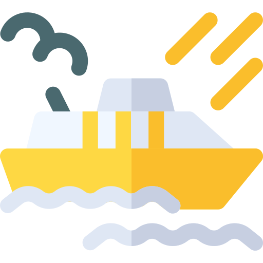 Yacht Basic Rounded Flat icon