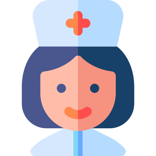 Nurse Basic Rounded Flat icon