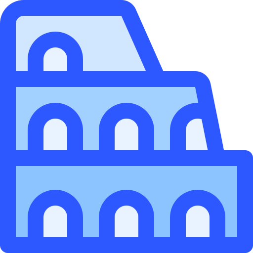 コロッセオ Generic Blue icon
