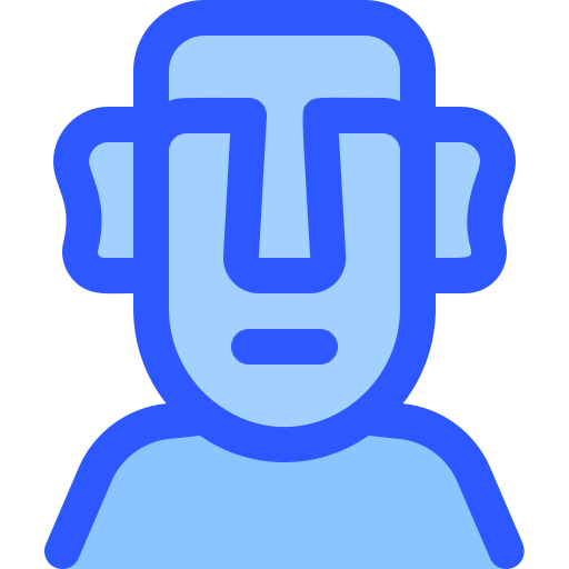 Моаи Generic Blue иконка