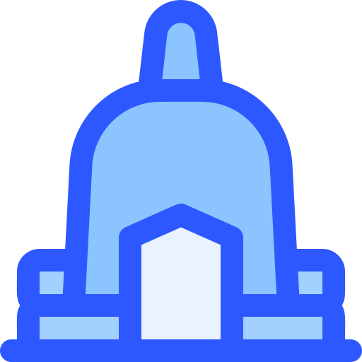 pagoda de shwedagon Generic Blue icono