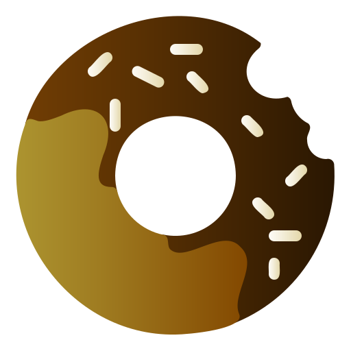 도넛 Generic Flat Gradient icon