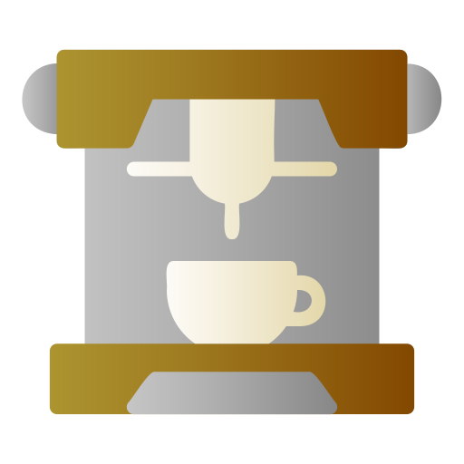 ekspres do kawy Generic Flat Gradient ikona
