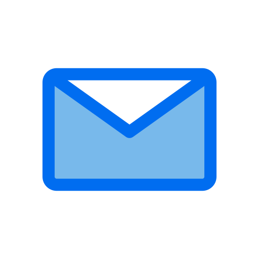 Envelopes Generic Blue icon