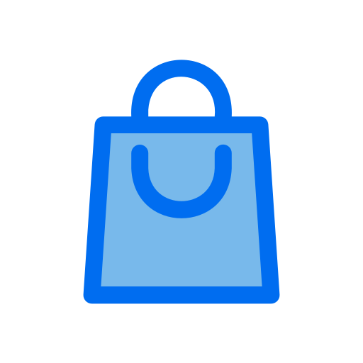 winkelmand Generic Blue icoon