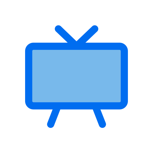 티비 화면 Generic Blue icon