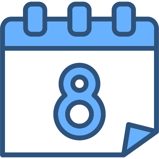 calendario Generic Blue icono