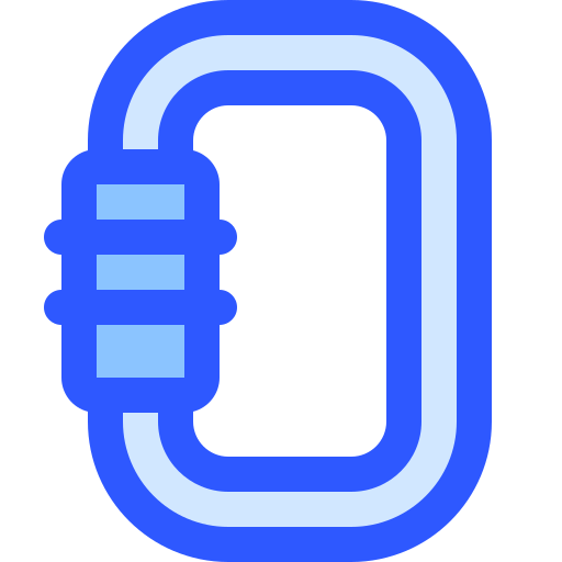 カラビナ Generic Blue icon