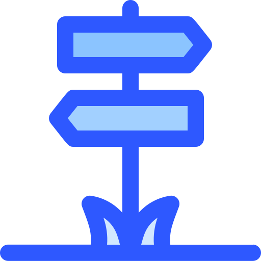 방향 표시 Generic Blue icon