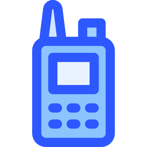 walkie talkie Generic Blue icon