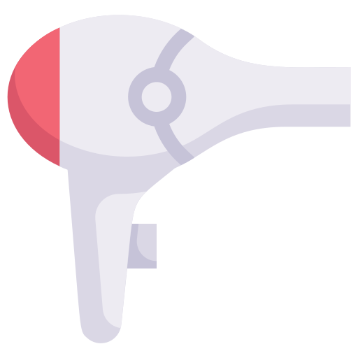 secador de pelo Generic Flat icono