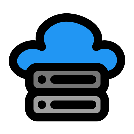 serveur cloud Generic Outline Color Icône