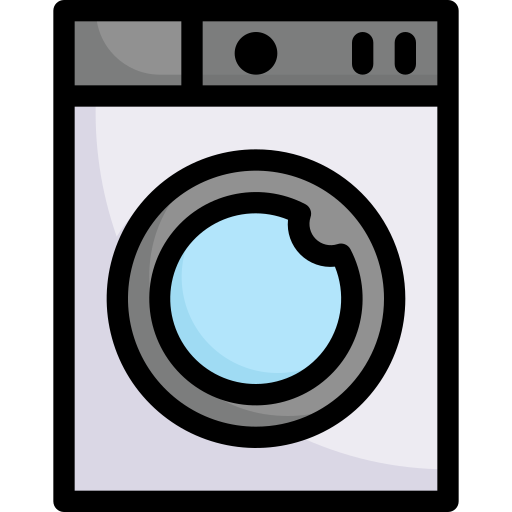 machine à laver Generic Outline Color Icône