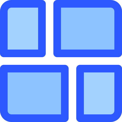 Square Generic Blue icon