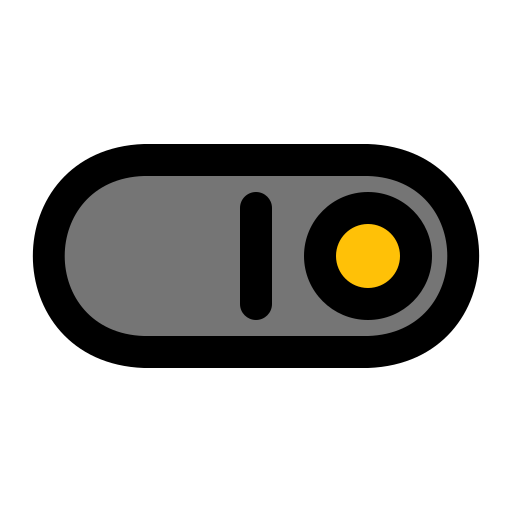 einschalten Generic Outline Color icon