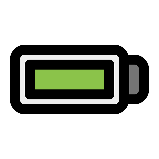 Full battery Generic Outline Color icon