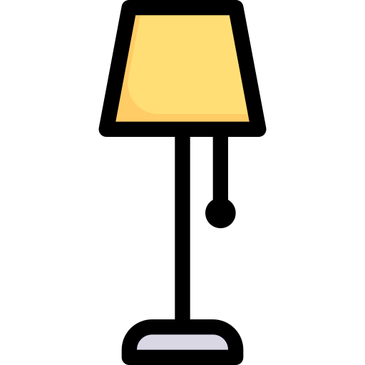 stehlampe Generic Outline Color icon
