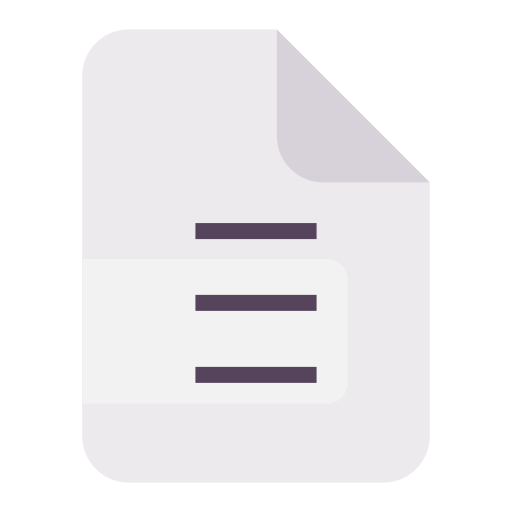 documento Generic Flat icono