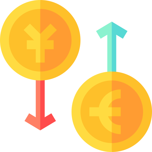 Currency Basic Straight Flat icon